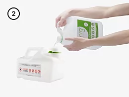 Filling Jerry Can Procedure Step 2