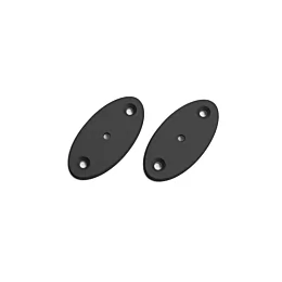 Oval Mounting Plate Studio - Black