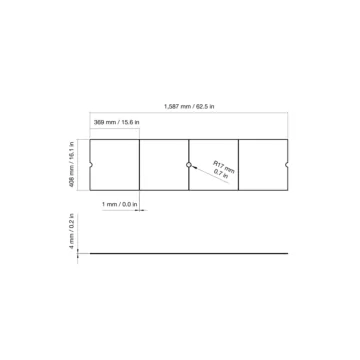 L65 Glass Cover Plate