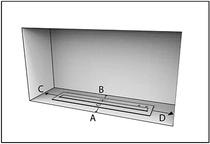 Clearances & Installation - Bioethanol Burners 2
