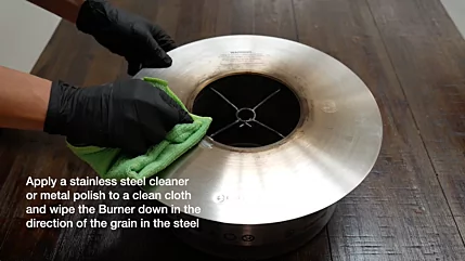 How do I clean my EcoSmart Fire ethanol burner? 18