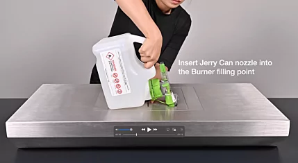 How to fill and operate your ethanol BK5 Burner 30