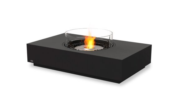Martini 50 Fire Pit - Ethanol / Graphite / Optional Fire Screen by EcoSmart Fire