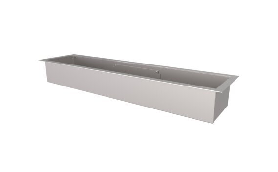 XL900 Top Tray Fireplace Tray - Stainless Steel by EcoSmart Fire