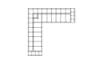 Connect Modular 5 L-Sectional Furniture - Technical Drawing / Top by Blinde Design