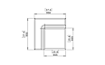 Relax C37 Furniture - Technical Drawing / Top by Blinde Design