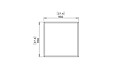 Relax O37 Furniture - Technical Drawing / Top by Blinde Design