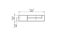 Relax Modular 5 L-Sectional Furniture - Technical Drawing / Front by Blinde Design