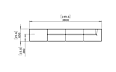 Relax Modular 6 L-Sectional Furniture - Technical Drawing / Front by Blinde Design