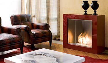 Milan Fair - Designer fireplaces
